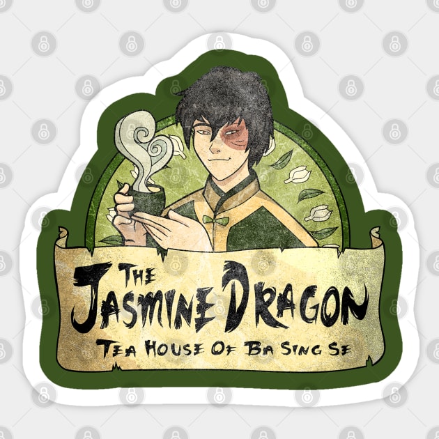 Zuko Uncle iroh the jasmine dragon Sticker by sadistenan